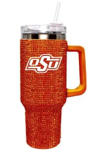The Memory Company Oklahoma State Cowboys 40oz Bling Stainless Steel Tumbler - Orange