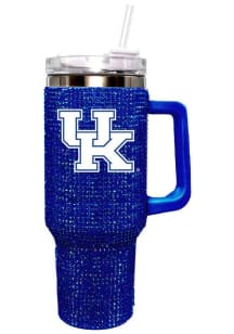 The Memory Company Kentucky Wildcats 40oz Bling Stainless Steel Tumbler - Blue