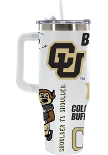 The Memory Company Colorado Buffaloes 40oz Loco Colossal Stainless Steel Tumbler - Silver