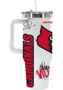 The Memory Company Louisville Cardinals 40oz Loco Colossal Stainless Steel Tumbler - Red