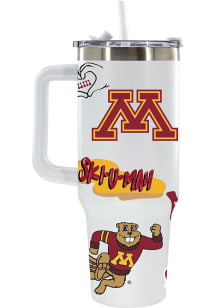 The Memory Company Minnesota Golden Gophers 40oz Loco Colossal Stainless Steel Tumbler - Maroon