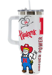The Memory Company Nebraska Cornhuskers 40oz Loco Colossal Stainless Steel Tumbler - Red