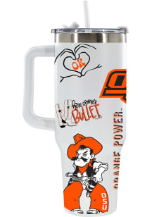 The Memory Company Oklahoma State Cowboys 40oz Loco Colossal Stainless Steel Tumbler - Orange