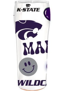 The Memory Company K-State Wildcats 24oz Gripper Stainless Steel Tumbler - Purple