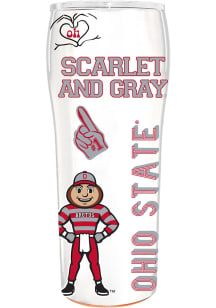 The Memory Company Ohio State Buckeyes 24oz Gripper Stainless Steel Tumbler - Red