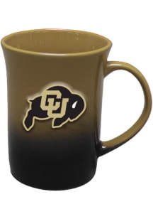 Colorado Buffaloes 3D Ombre Ceramic Mug - Silver