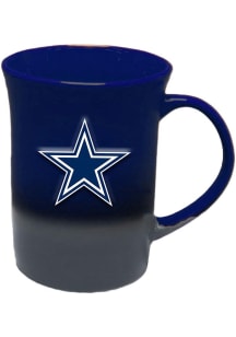 Dallas Cowboys 3D Ombre Ceramic Mug - Navy Blue