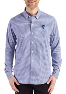 Cutter and Buck Seton Hall Pirates Mens Blue Skyline Long Sleeve Dress Shirt