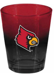 Louisville Cardinals 2oz Ombre Shot Glass