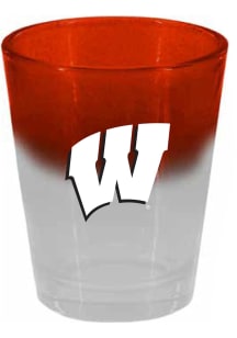 Wisconsin Badgers 2oz Ombre Shot Glass