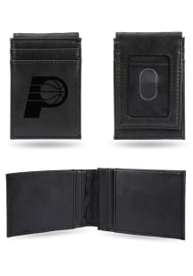 Indiana Pacers Laser Engraved Mens Bifold Wallet