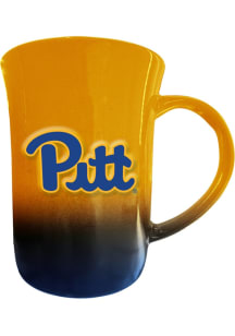 Pitt Panthers 15oz 3D Ombre Ceramic Mug - Blue