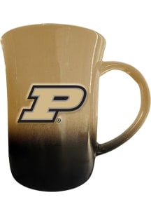 Purdue Boilermakers 15oz 3D Ombre Ceramic Mug - Black
