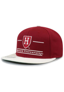 Harvard Crimson Crimson Two Tone Bar Mens Snapback Hat