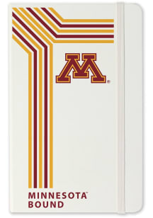 Minnesota Golden Gophers School Bound Notebook and Folder - White