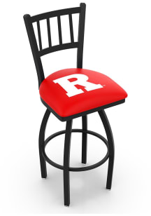 Rutgers Scarlet Knights Swivel Counter Pub Stool - Black