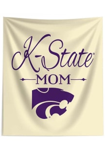 K-State Wildcats Mom 50x60 Tapestry Blanket