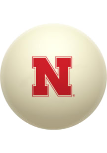 Nebraska Cornhuskers Team Logo Cue Billiard Balls