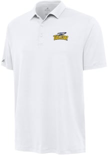Antigua Toledo Rockets Mens White Reprocess Recycled Short Sleeve Polo