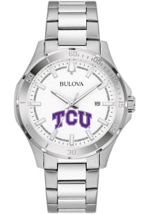 Bulova TCU Horned Frogs Sport Classic Mens Watch