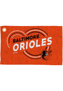 Baltimore Orioles Waffle Golf Towel