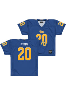 Joshua Pittman  Campus Ink Pitt Panthers Blue NIL Football Jersey