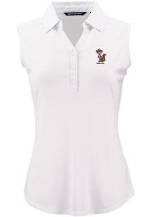 Cutter and Buck Minnesota Golden Gophers Womens White Vault Forge Eco Polo Shirt