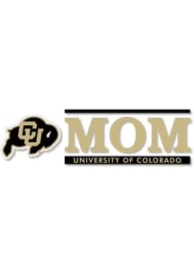 Colorado Buffaloes 6x2 Mom Auto Decal - Black