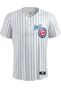 Iowa Cubs Mens Replica Sublimated Jersey - White