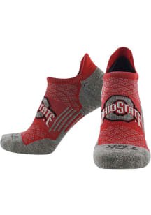 Ohio State Buckeyes Tour Mens No Show Socks