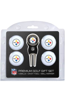 Pittsburgh Steelers Divot Tool 4 Pack Golf Gift Set