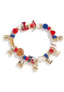 BaubleBar Texas Rangers Charm Bead Womens Bracelet