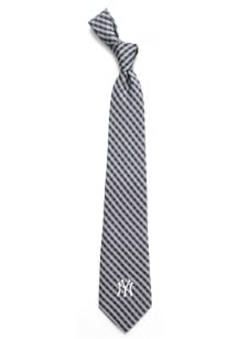 New York Yankees Gingham Mens Tie