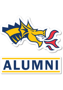 Drexel Dragons 3 Inch Alumni Auto Decal - Navy Blue