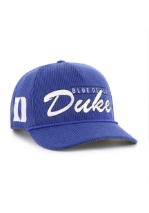 47 Duke Blue Devils Double Header Hitch Adjustable Hat - Blue