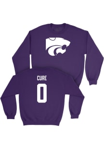 Linkon Cure K-State Wildcats Mens Purple NIL Legacy Player Crew