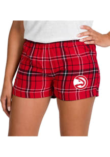 Concepts Sport Atlanta Hawks Womens Black Ultimate Flannel Shorts