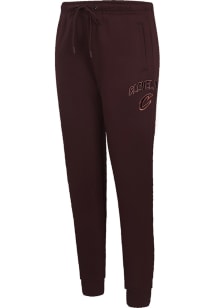 Pro Standard Cleveland Cavaliers Womens Classic Chenille Maroon Sweatpants