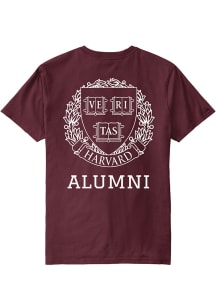 Harvard Crimson Maroon Alumni Short Sleeve T Shirt
