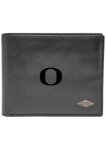 Oregon Ducks Leather FlipID Mens Bifold Wallet