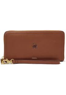 Maryland Terrapins Leather Zip Around Womens Wallets