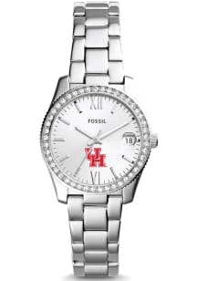 Fossil Houston Cougars Scarlette Mini Stainless Steel Womens Watch