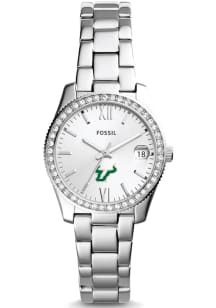 Fossil South Florida Bulls Scarlette Mini Stainless Steel Womens Watch
