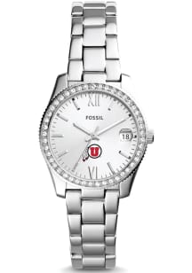Fossil Utah Utes Scarlette Mini Stainless Steel Womens Watch