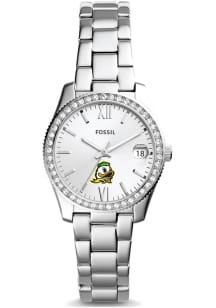 Fossil Oregon Ducks Scarlette Mini Stainless Steel Classic Womens Watch