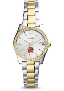 Fossil Maryland Terrapins Scarlette Mini Stainless Steel Womens Watch