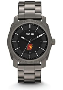 Fossil USC Trojans Machine Stainless Steel Mens Watch
