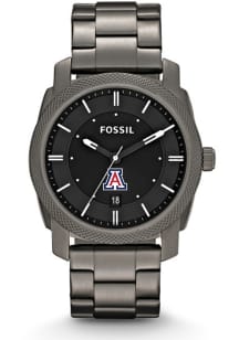 Fossil Arizona Wildcats Machine Stainless Steel Mens Watch