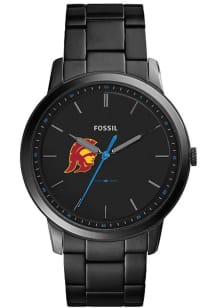 Fossil USC Trojans Minimalist Slim Stainless Steel Mens Watch