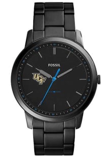 Fossil UCF Knights Minimalist Slim Stainless Steel Mens Watch